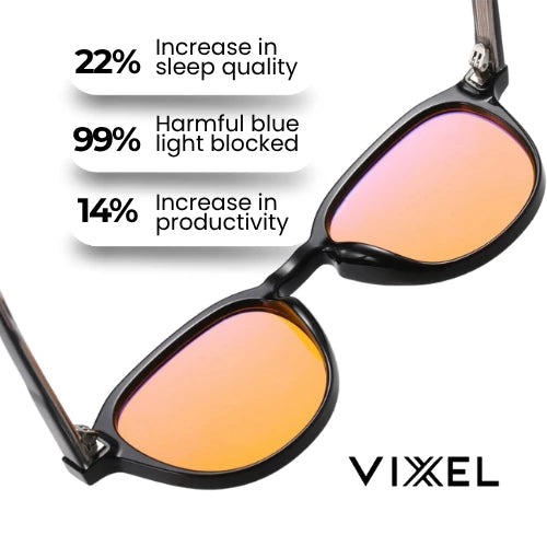 Vixel Mode™ | Red Lens Blue Light Blocking Glasses